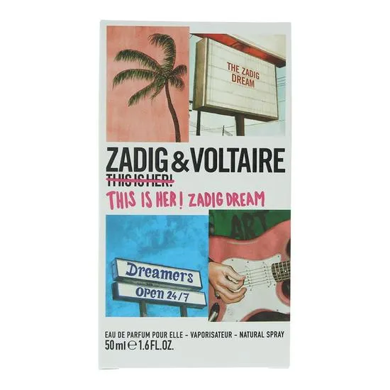 Zadig & Voltaire This Is Her! Zadig Dream Eau De Parfum 50ml