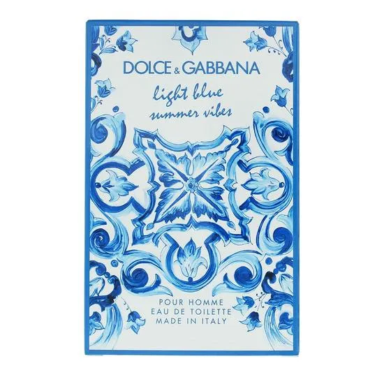 Dolce & Gabbana Light Blue Summer Vibes Pour Homme Eau De Toilette 125ml