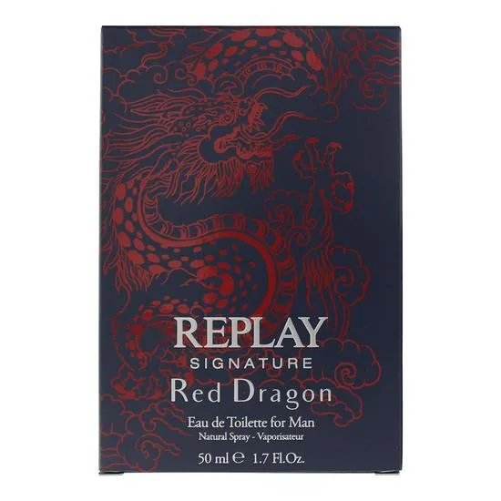 Replay Signature Red Dragon Eau De Toilette 50ml