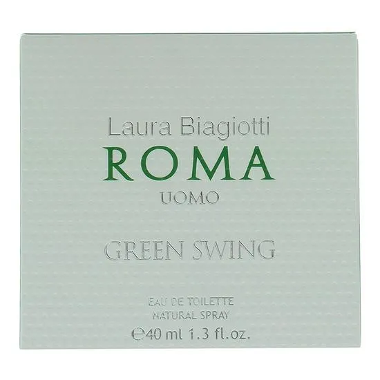 Laura Biagiotti Roma Uomo Green Swing Eau De Toilette 40ml