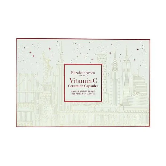 Elizabeth Arden Vitamin C Ceramide Capsules Serum, Cleanser + Restoring Serum 50ml