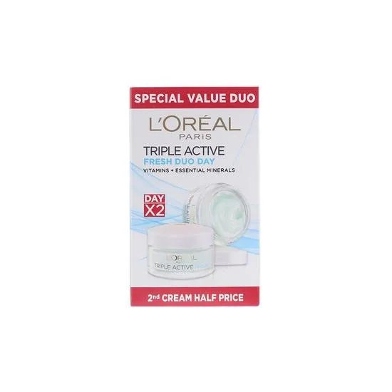 L'Oreal Paris Triple Action Fresh Cream 50ml X 2