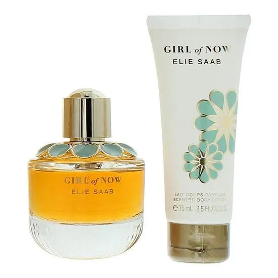 Elie Saab Girl Of Now 2 Piece Eau De Parfum Gift Set 50ml