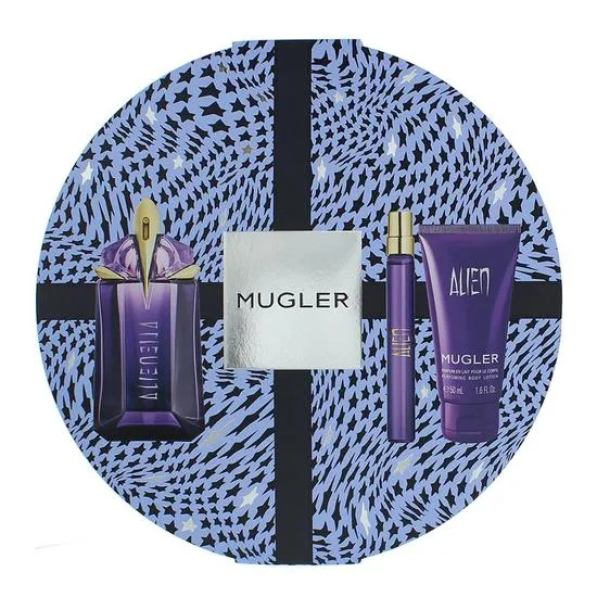 Mugler Alien Eau De Parfum 60ml, Body Lotion 50ml + Eau De Parfum 10ml Gift Set 60ml