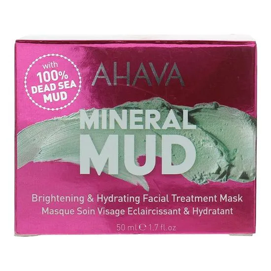 AHAVA Mineral Mud Brightening & Hydrating Facial Treatment Mask 50ml