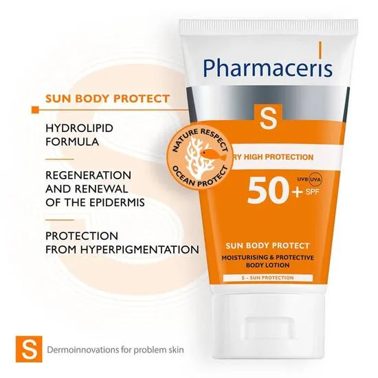 Pharmaceris S Moisturising & Protective Body Lotion SPF 50