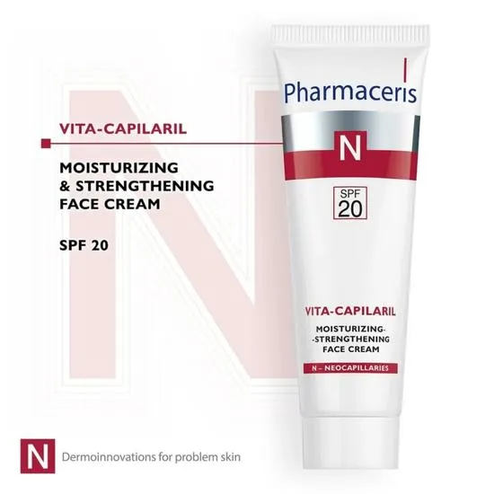 Pharmaceris N Vita-Capilaril SPF 20 Moisturising Face Cream