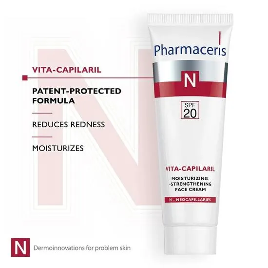 Pharmaceris N Vita-Capilaril SPF 20 Moisturising Face Cream
