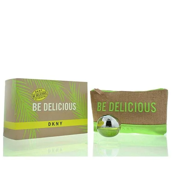 DKNY Be Delicious Gift Set Eau De Parfum + Pouch 30ml