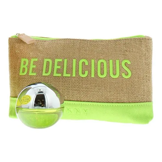 DKNY Be Delicious Gift Set Eau De Parfum + Pouch 30ml