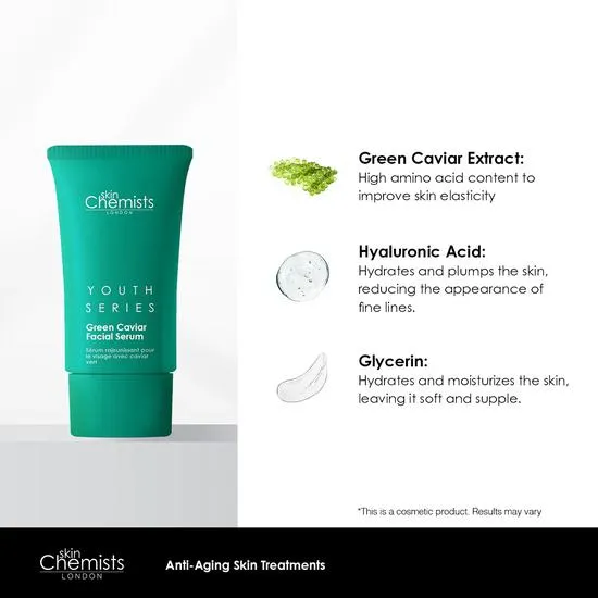 skinChemists Green Caviar Facial Serum 30ml