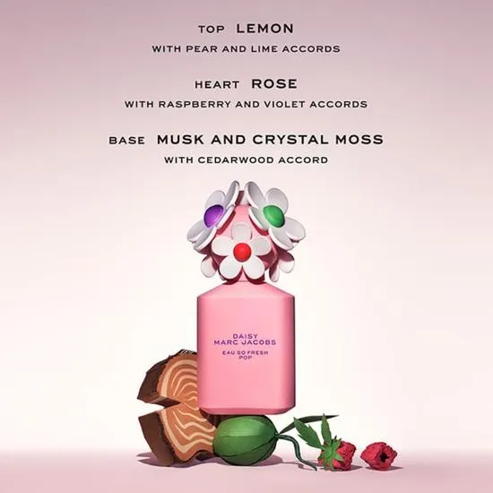 Marc Jacobs Daisy Eau So Fresh Pop Eau De Toilette 75ml