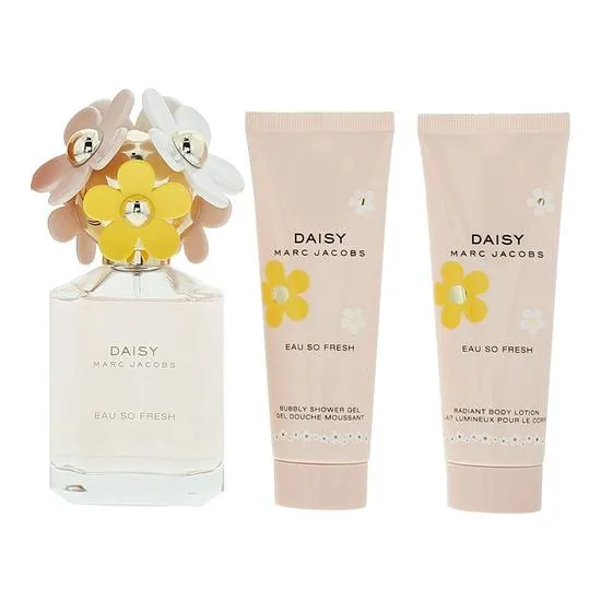 Marc Jacobs Daisy Eau So Fresh Eau De Toilette Body Lotion + Shower Gel 75ml