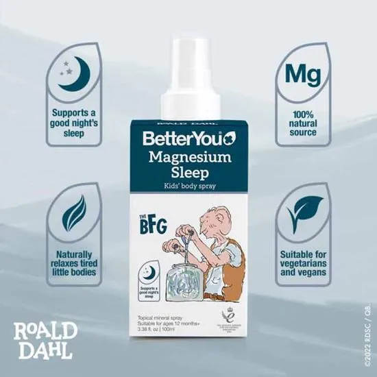 BetterYou Kids Magnesium Sleep Spray