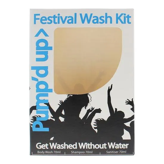 Pump'd Up Festival Wash Kit 70ml