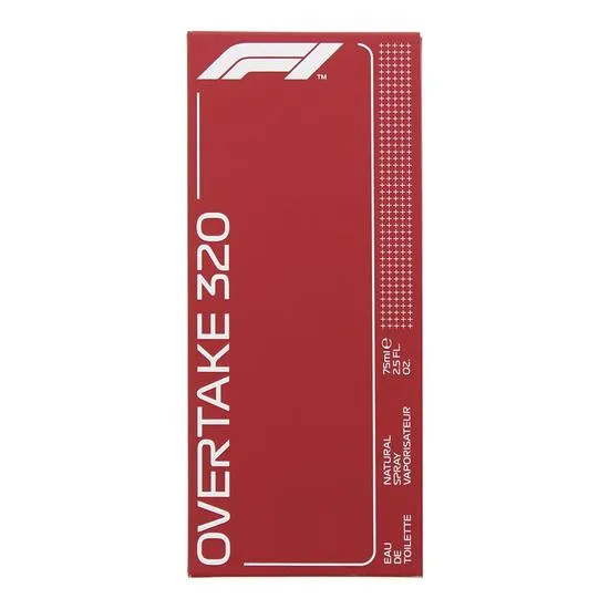 F1 Parfums Overtake 320 Eau De Toilette 75ml
