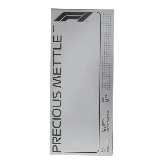 F1 Parfums Precious Mettle Eau De Toilette 75ml