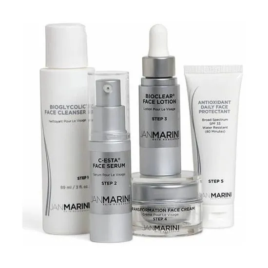 Jan Marini 5-Step Skin Care Management System Normal/Combination Kit SPF 45