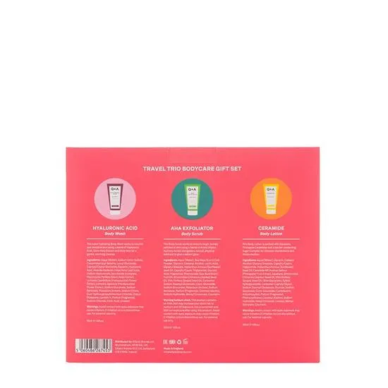 Q+A Travel Trio Gift Set