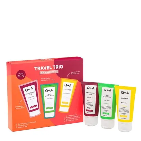 Q+A Travel Trio Gift Set
