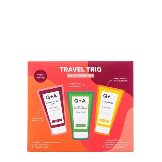 Q+A Travel Trio Gift Set