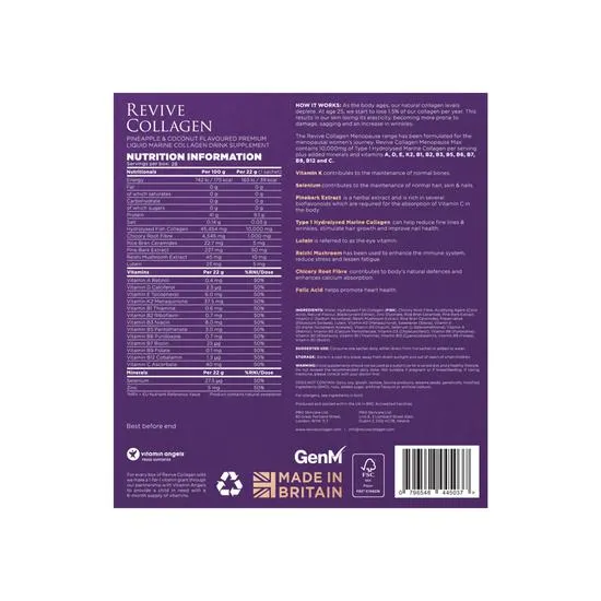 Revive Collagen Menopause Max 28 Day