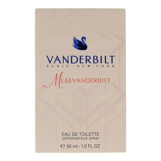 Gloria Vanderbilt Miss Vanderbilt Eau De Toilette 30ml