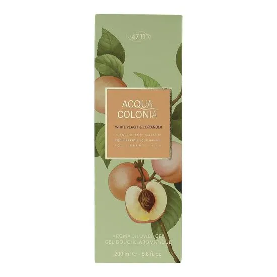 4711 Acqua Colonia White Peach & Coriander Shower Gel 200ml