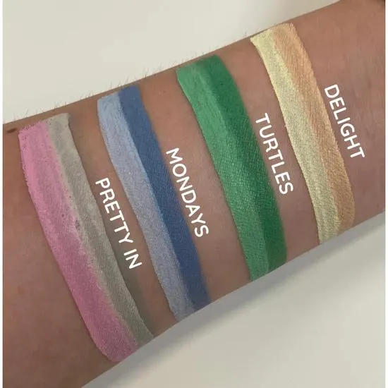 Glisten Cosmetics Turtles Green Split Liner Eyeliner Small - 3g