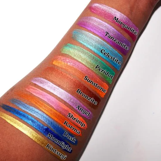 Glisten Cosmetics Shrimp Electric Coral Metallic Wet Liner 3g