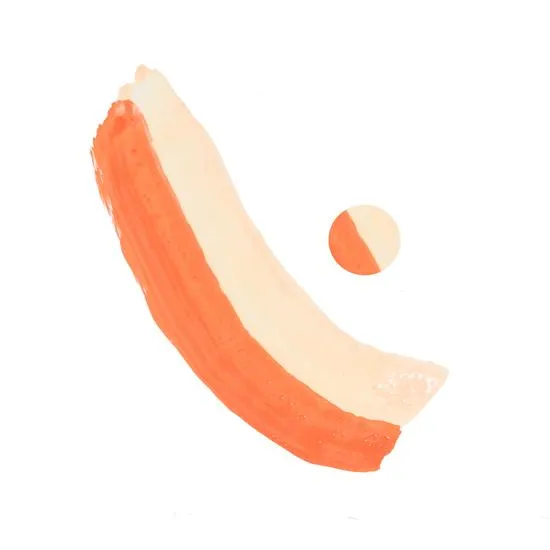 Glisten Cosmetics Peach Melba UV Orange & Peach Split Liner Eyeliner Small - 3g