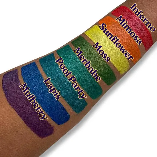 Glisten Cosmetics Mulberry Shimmer Purple Wet Liner Eyeliner Small - 3g