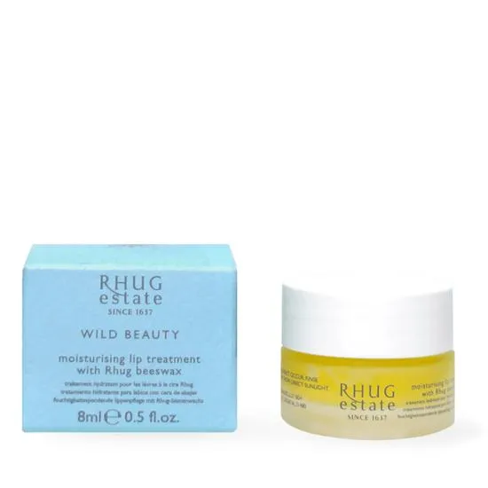 Rhug Wild Beauty Moisturising Lip Treatment With Rhug Beeswax