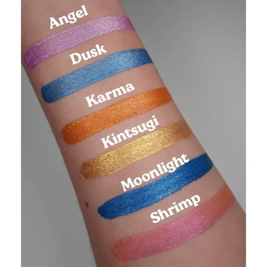 Glisten Cosmetics Karma Orange Metallic Wet Liner Small - 3g