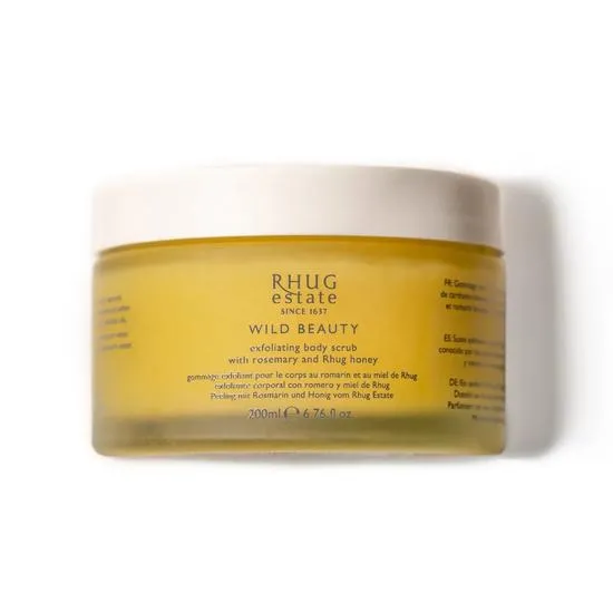 Rhug Wild Beauty Exfoliating Body Scrub Rosemary & Rhug Honey