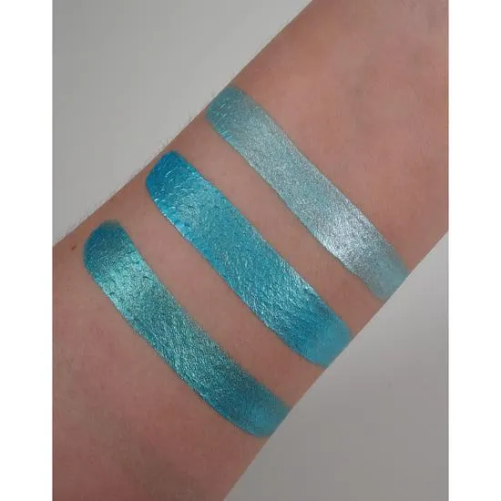 Glisten Cosmetics Celestite Turquoise Metallic Split Liner Eyeliner Small - 3g