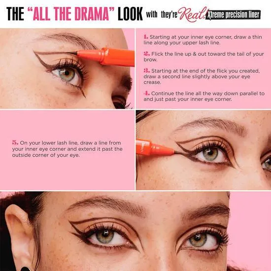 Benefit They're Real Xtreme Precision Liquid Eyeliner Xtra Black