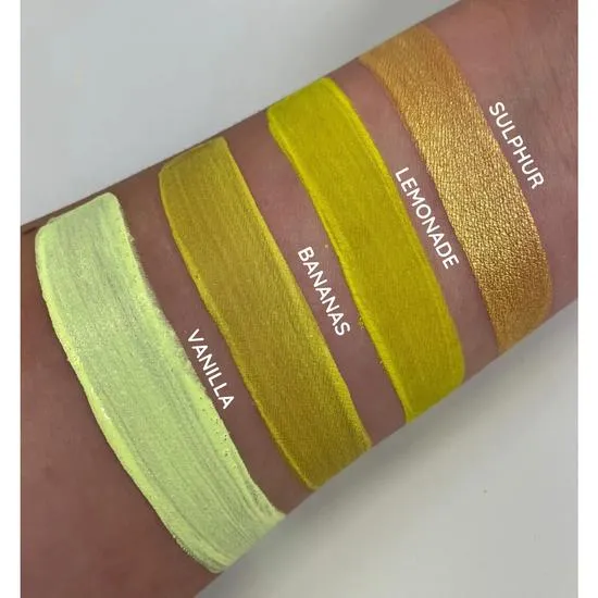 Glisten Cosmetics Bananas Yellow Wet Liner Eyeliner Small - 3g