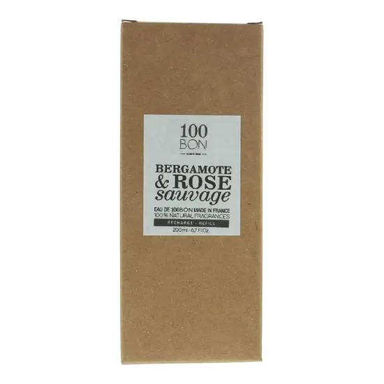 100BON Bergamote Rose Sauvage Eau De Parfum 200ml - Refill
