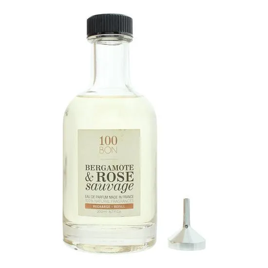 100BON Bergamote Rose Sauvage Eau De Parfum 200ml - Refill