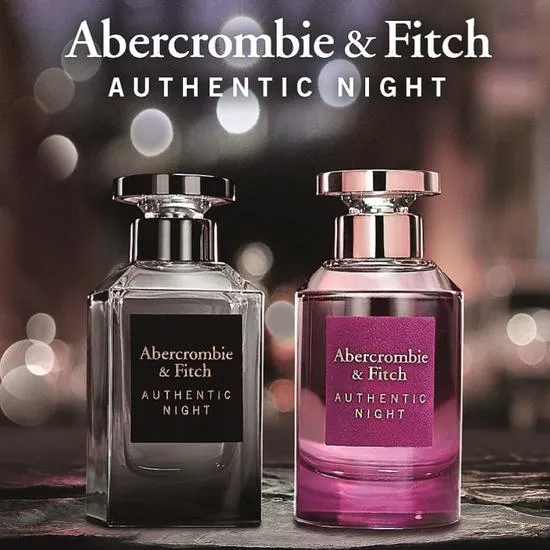 Abercrombie & Fitch Authentic Night Eau De Parfum 100ml