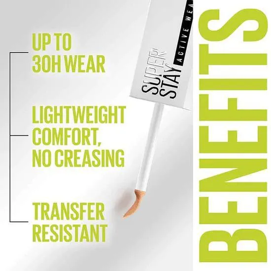 Maybelline SuperStay Active Wear 30h Concealer 20 Sand