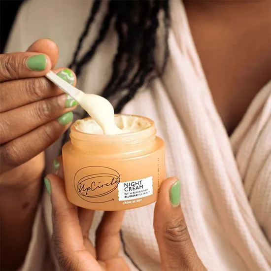 UpCircle Beauty Night Cream With Hyaluronic Acid & Niacinamide 55ml