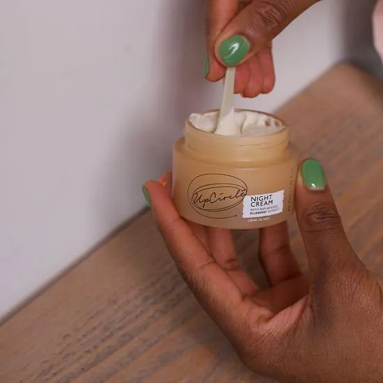 UpCircle Beauty Night Cream With Hyaluronic Acid & Niacinamide 55ml