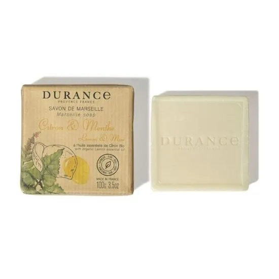 Durance Lemon & Mint Marseille Soap 100g
