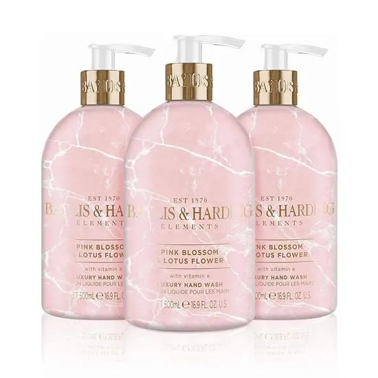 Baylis & Harding Elements Pink Blossom & Lotus Flower Hand Wash 500ml