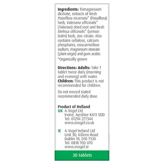 A.Vogel Perimenopause Passiflora Complex Tablets 30 Tablets