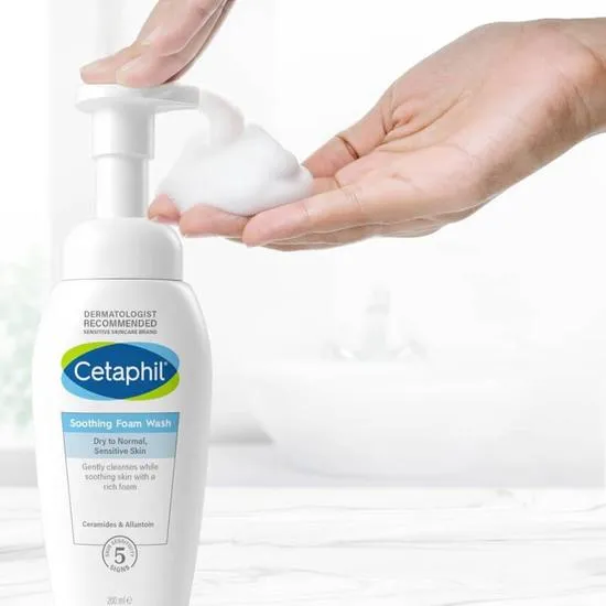 Cetaphil Soothing Foam Wash 200ml