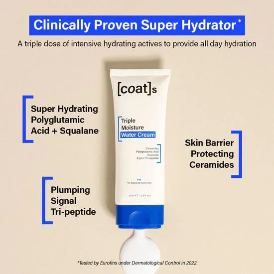 Coats Skin Triple Moisture Water Cream 75ml