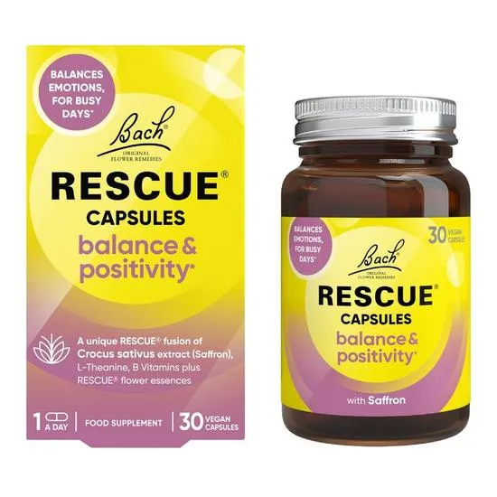 Bach Rescue Balance & Positivity Capsules 30 Capsules